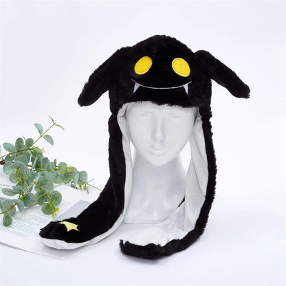 Brehn | Women's Cute Fluffy Plush Hat With Moving Ears
