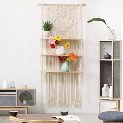 Handwoven Artistic Macrame Wall Hanging
