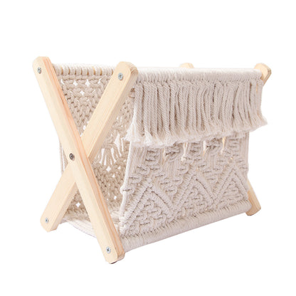 Macrame Storage Basket Acalora