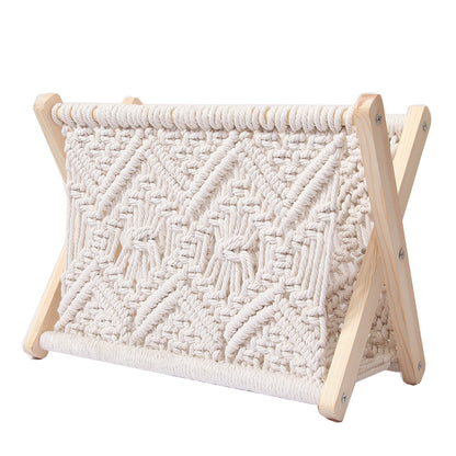 Macrame Storage Basket Acalora