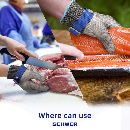 Brehn | Food Grade Stainless Steel Mesh Metal Glove