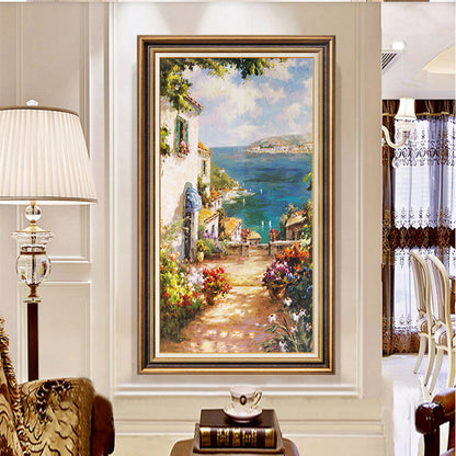 Elegant Swan Landscape Framed Artwork