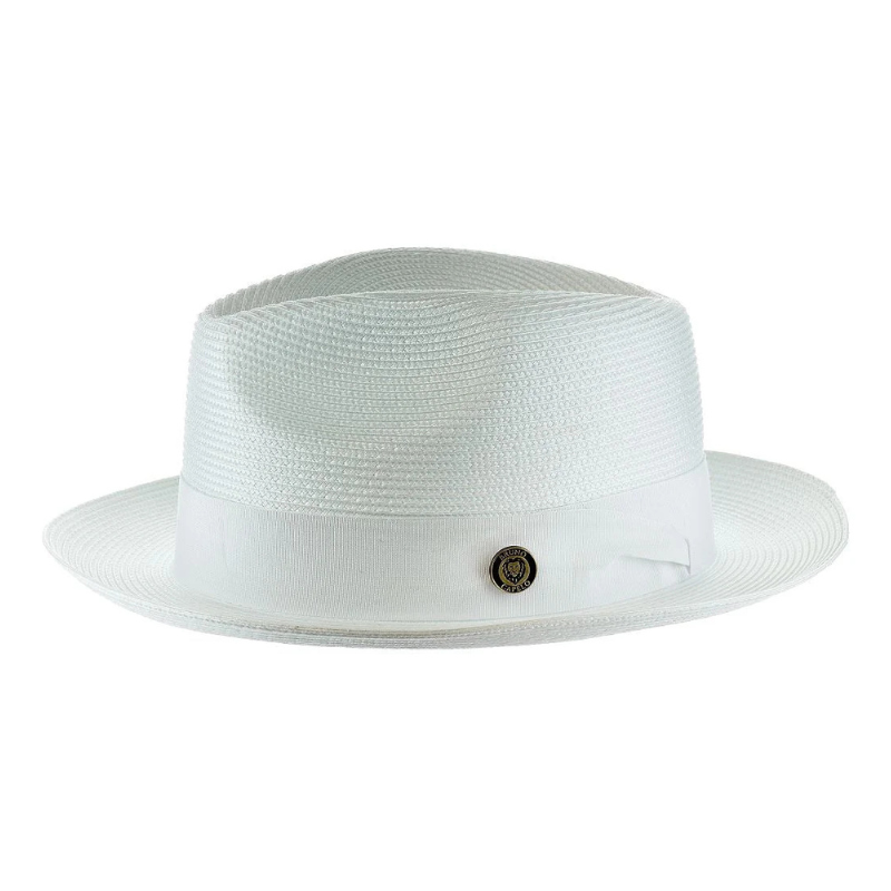 Natural Straw Fedora Hat | Bowlift