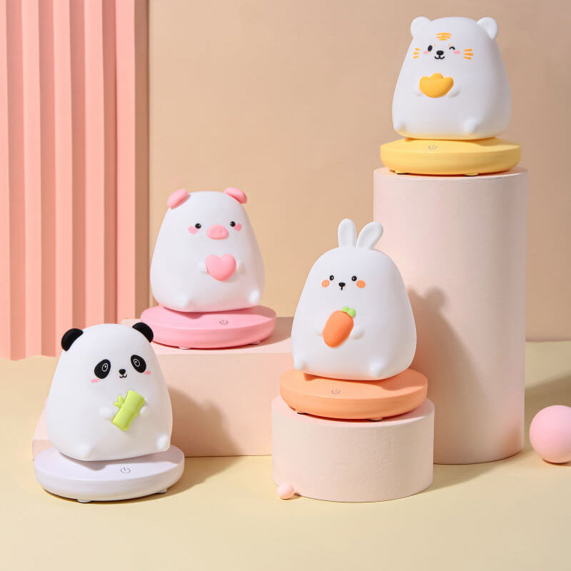 Frendorf | Animal LED Night Lamp | Cute Silicone Design | Integrated LED