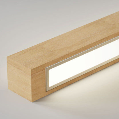 ZenBeam Japanese LED Wall Light | Solid Wood Design | Modern Accent Light