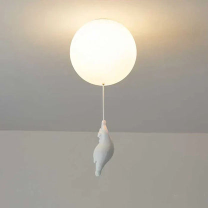 CloudBear – Playful Children's Room Lamp with Balloon