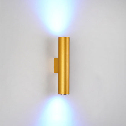 Aluminum Cylinder Wall Lamp – 2 Light