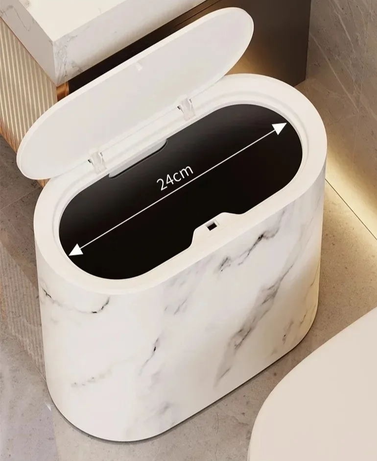 Nordic Marble Design Dustbin Brehn