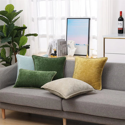 BowLift | Soft Chenille Velvet Throw Pillow Cover