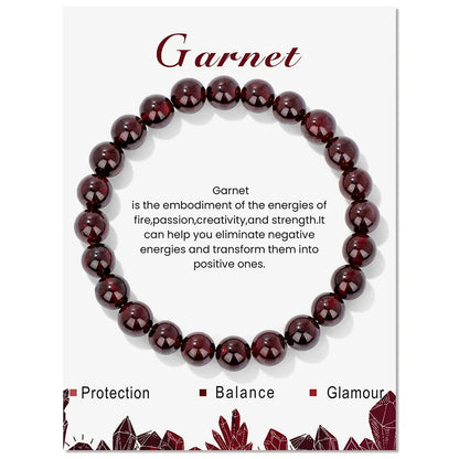 Skanto | Natural Crystal Healing Energy Bracelet - Aria