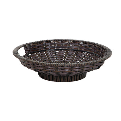 Geometric Woven Storage Bin Acalora