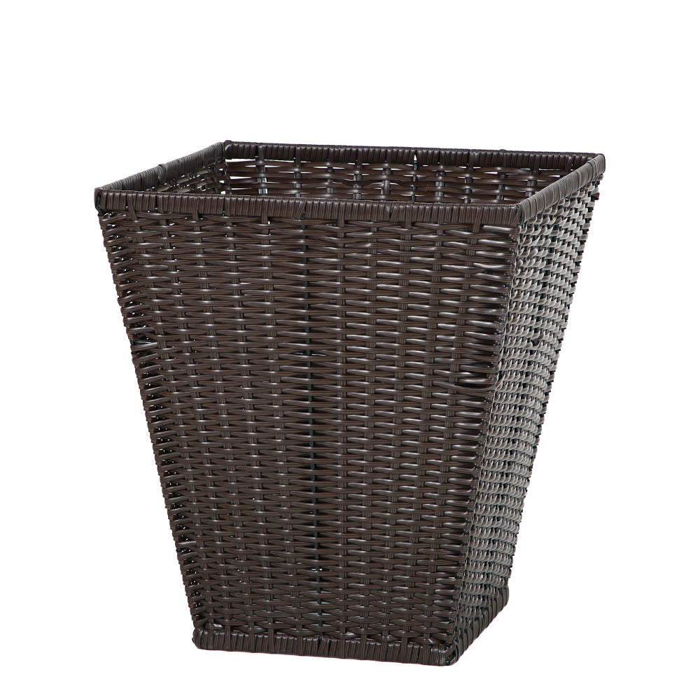 Geometric Woven Storage Bin Acalora