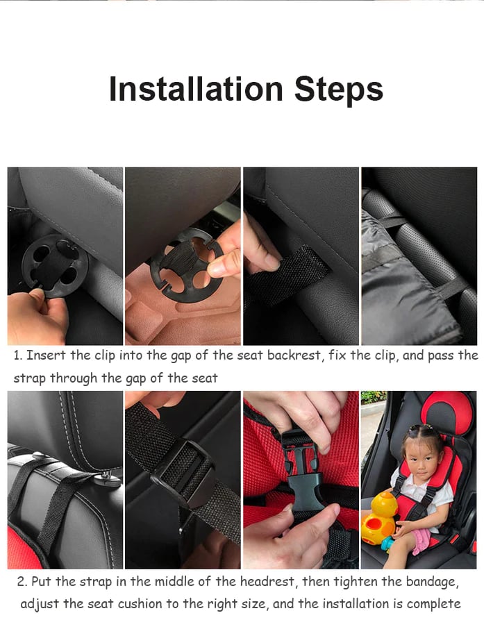 Skanto | Car Seat, Portable Seat Belt - Buy 2, Free Shipping