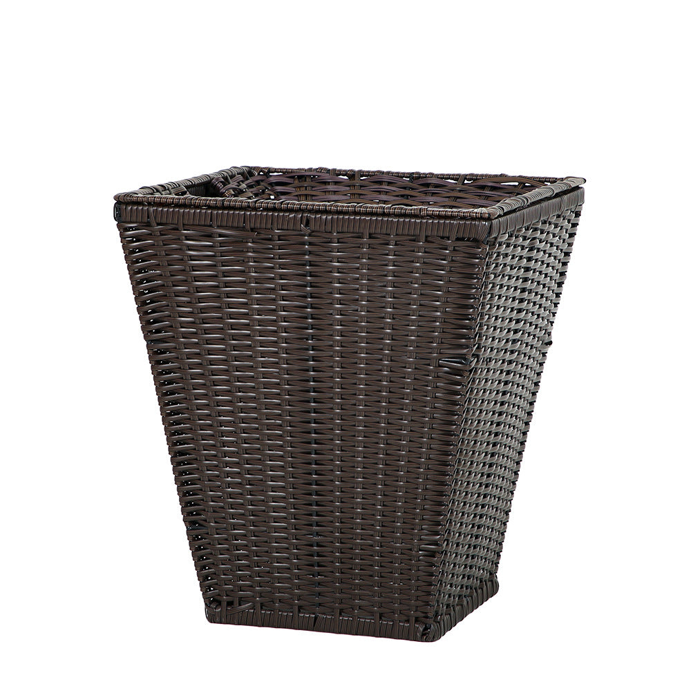Geometric Woven Storage Bin Acalora