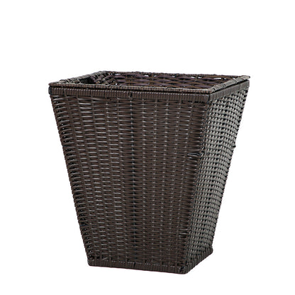 Geometric Woven Storage Bin Acalora
