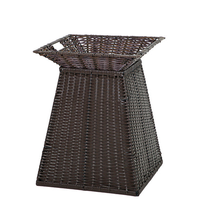 Geometric Woven Storage Bin Acalora