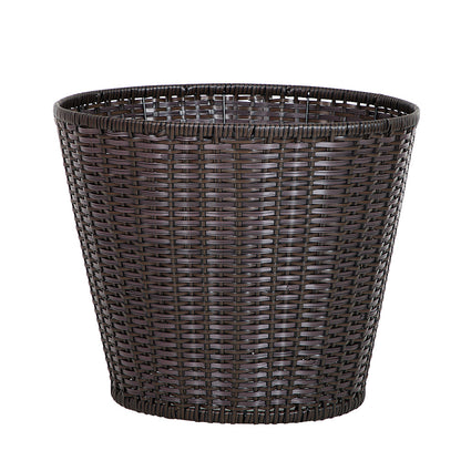 Geometric Woven Storage Bin Acalora