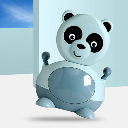 BowLift | Potty chair for children in panda shape – Soft baby potty with PU seat