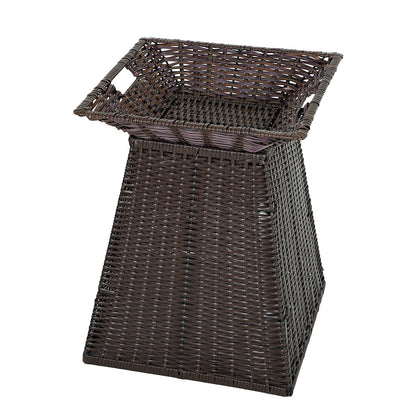 Geometric Woven Storage Bin Acalora