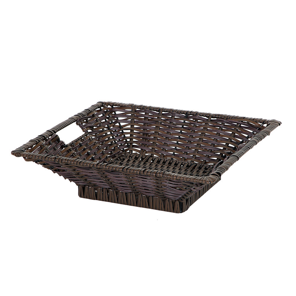 Geometric Woven Storage Bin Acalora