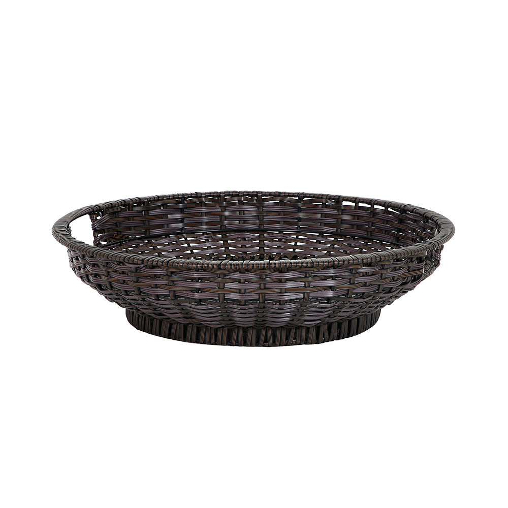 Geometric Woven Storage Bin Acalora