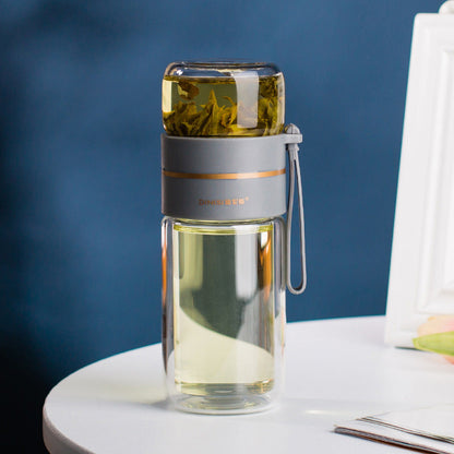 Skanto infuser in crystal clear glass