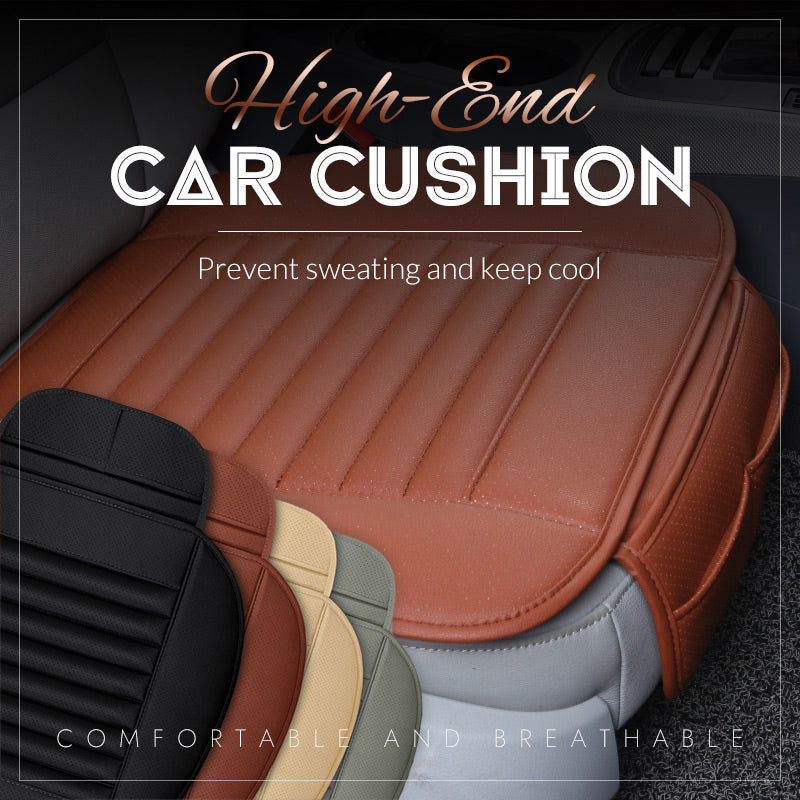Car seat cushion with ergonomic support | Bowlift