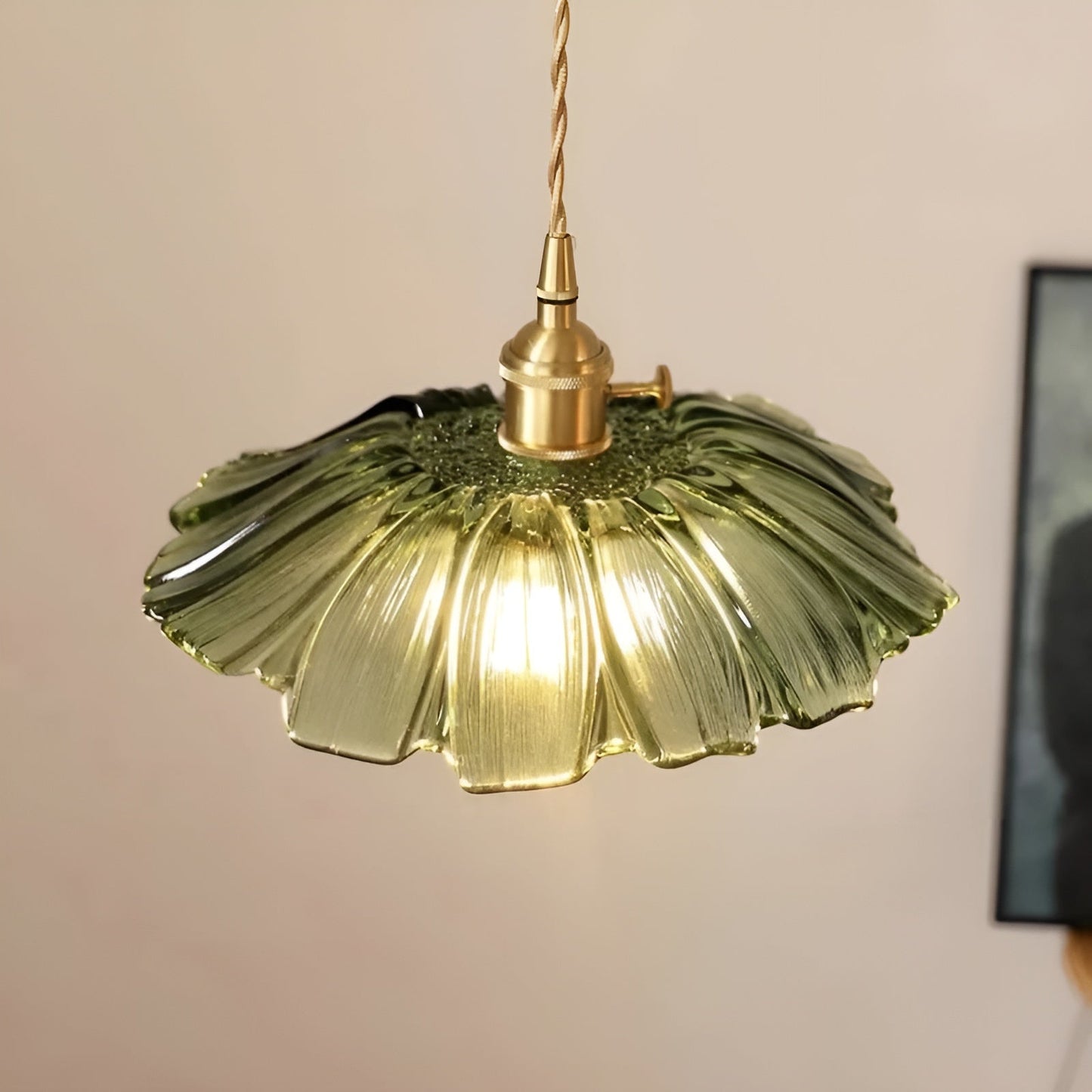Pendant Lamp with Floral Motif – Warm Light & Stylish Design | For Your Home | Karnz