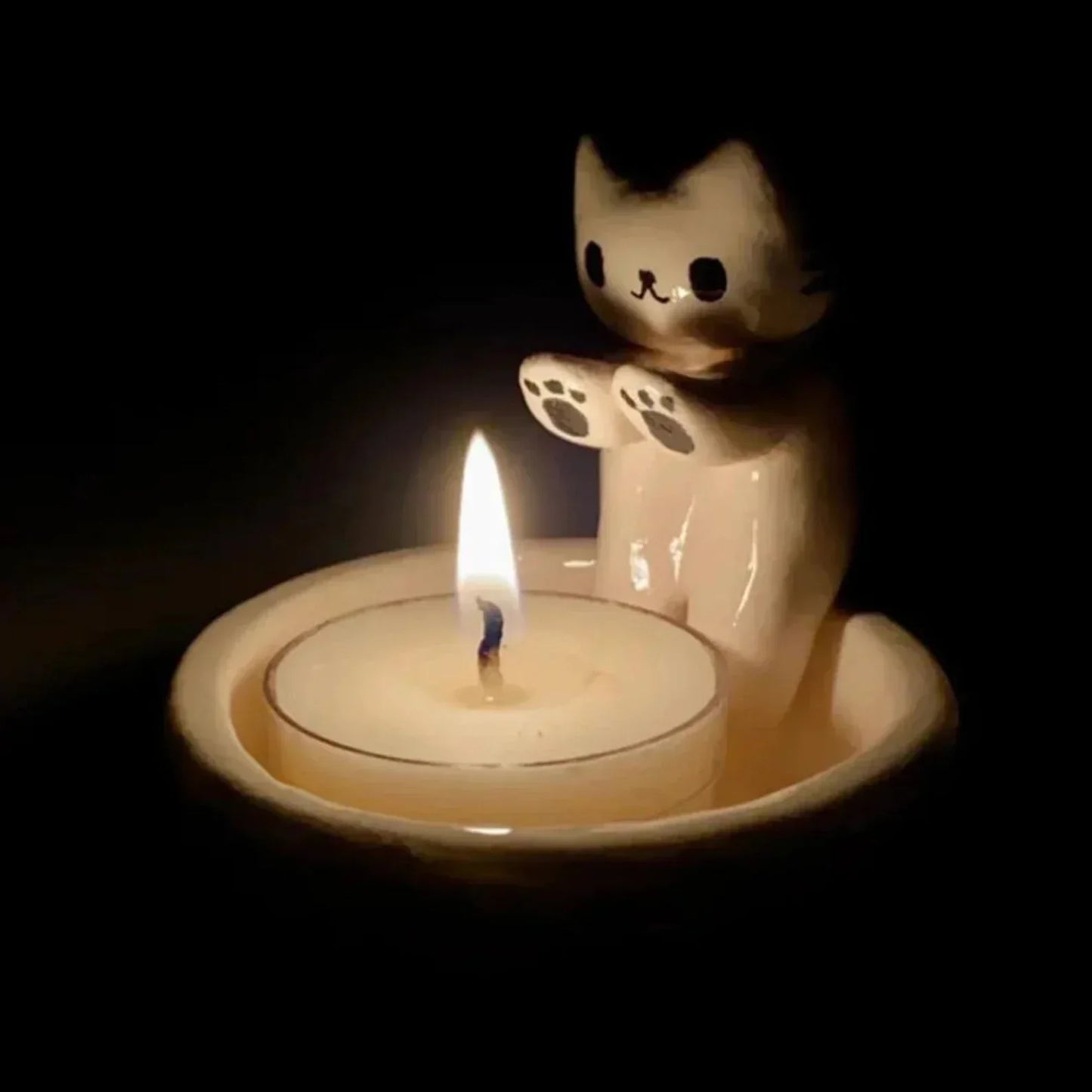 Skanto | Cute Cat Candle Holders