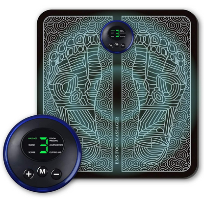Skanto | EMS Foot Massage Pad with Adjustable Intensity for Pain Relief and Relaxation at Home