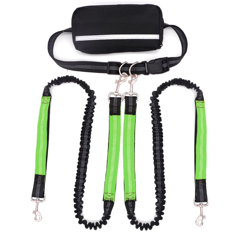 Skanto | Hands-Free Dog Leash with Zipper Pocket