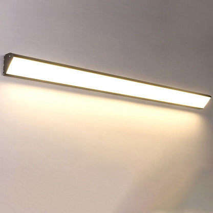 Modern Outdoor Long Bar Aluminum Acrylic Waterproof LED Wall Sconce Lamp | Karnz