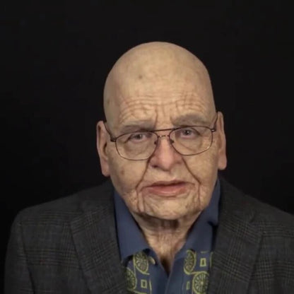Creepy Old Man Mask – Realistic Latex Halloween Mask for Adults | Bowlift