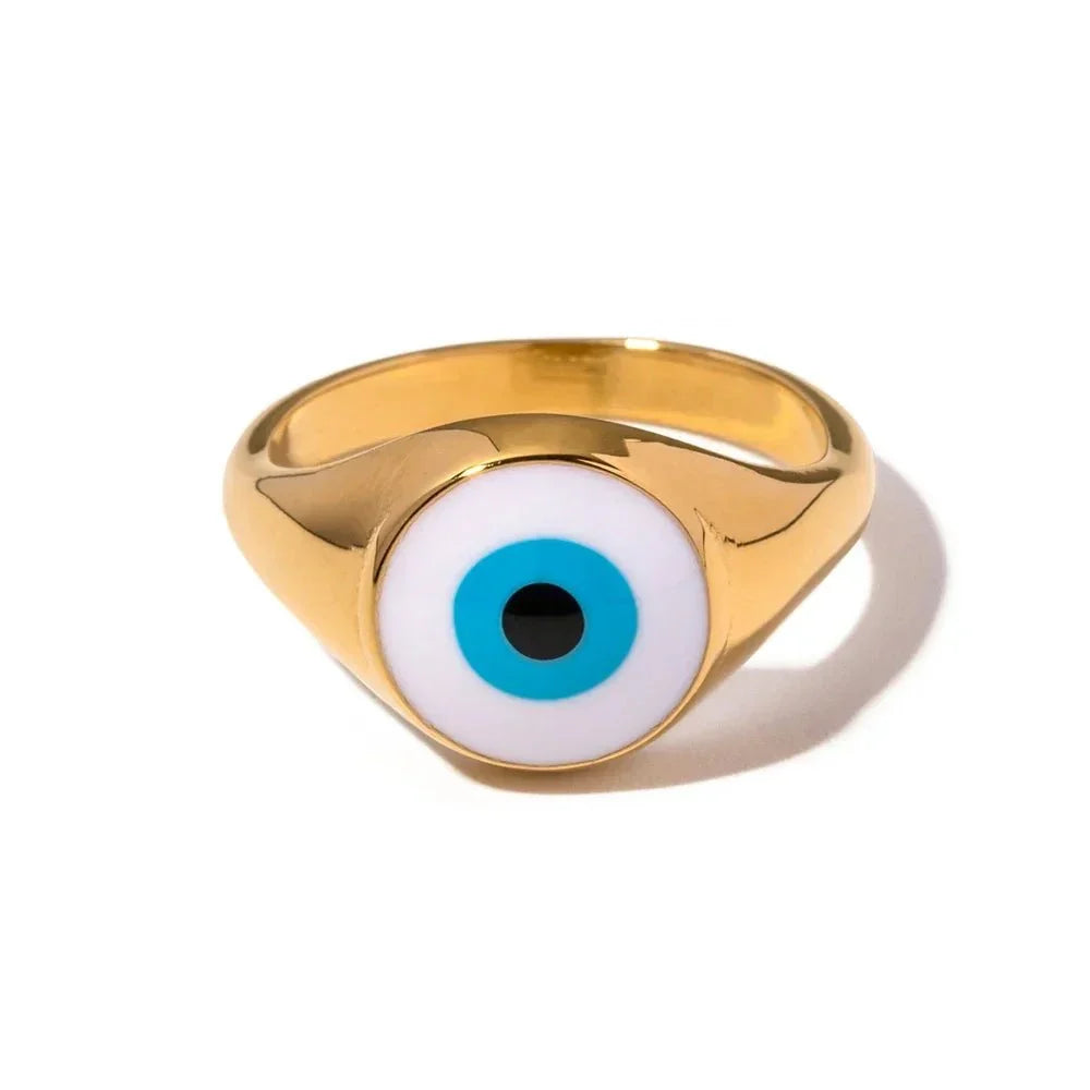 BowLift | 18k Bohemian Evil Eye Rings