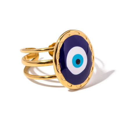 BowLift | 18k Bohemian Evil Eye Rings