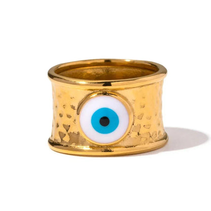 BowLift | 18k Bohemian Evil Eye Rings