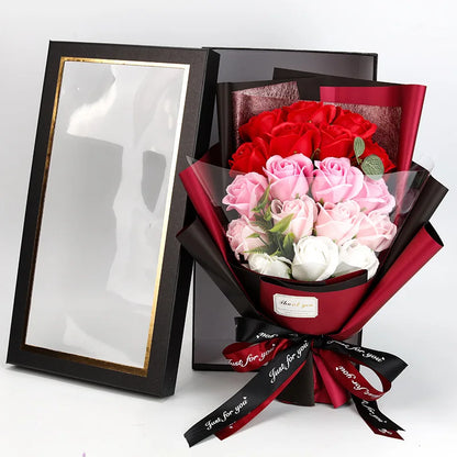 BowLift | Romantic Soap Rose Bouquet Gift for Valentine’s Day