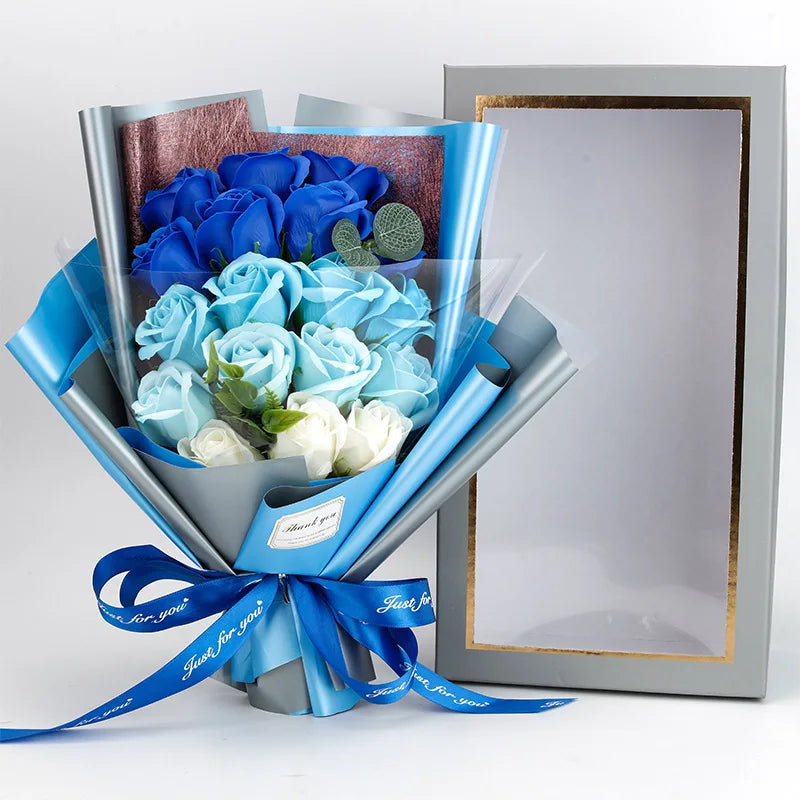 BowLift | Romantic Soap Rose Bouquet Gift for Valentine’s Day