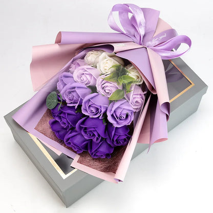 BowLift | Romantic Soap Rose Bouquet Gift for Valentine’s Day