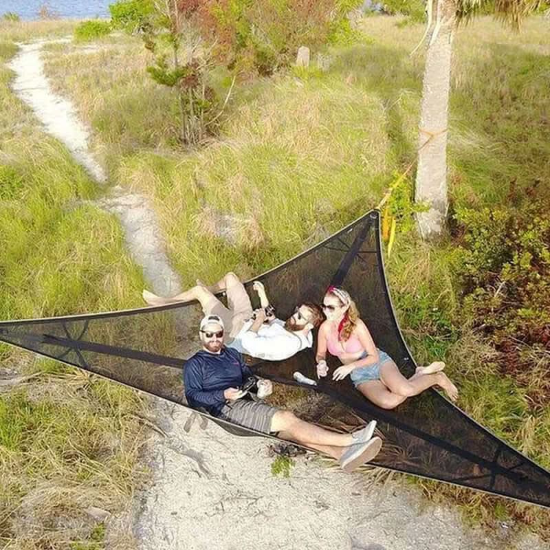 Skanto | Multi-Person Camping Hammock with 3-Point Anchor System