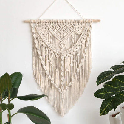 Macrame Wall Decor with Artistic Details