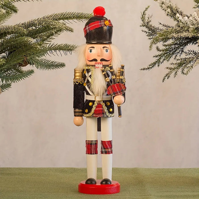 Skanto | NutcrackerJoy - Wooden Nutcracker Soldier Figurine for Timeless Christmas Cheer