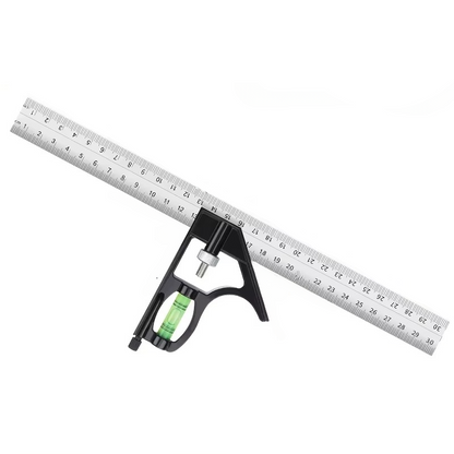 Skanto | 12-inch Adjustable Stainless Steel Precision Angle Measuring Tool