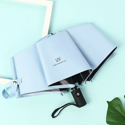 Ladies elegant folding umbrella with practical protection mechanism Kalsten