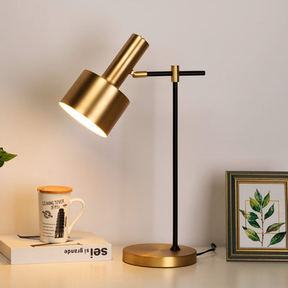 Modern Table Lamp with Adjustable Shade