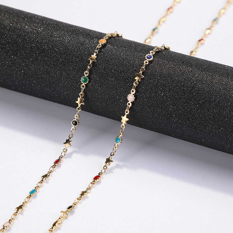 Colorful Beaded Eyewear Chain Acalora 1788159666