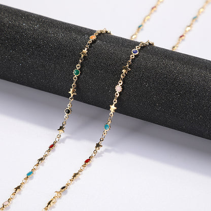 Colorful Beaded Eyewear Chain Acalora 1788159666