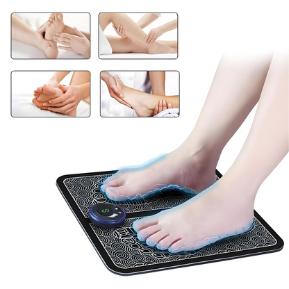 Skanto | EMS Foot Massage Pad with Adjustable Intensity for Pain Relief and Relaxation at Home