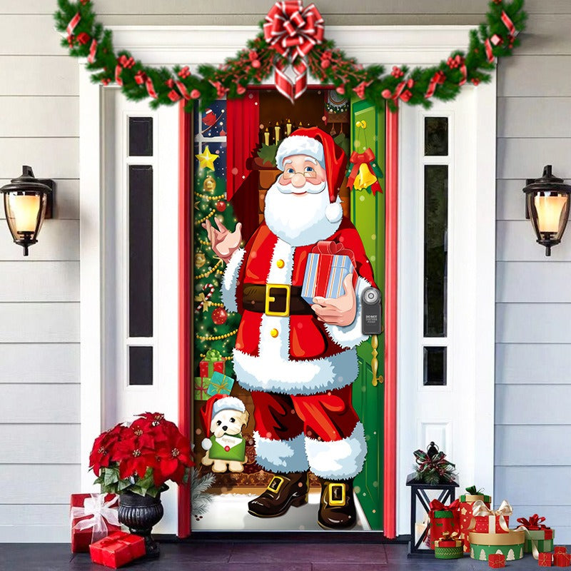 Skanto | The Nightmare Before Christmas | Outdoor Decorations | Jack Skellington Door Cover