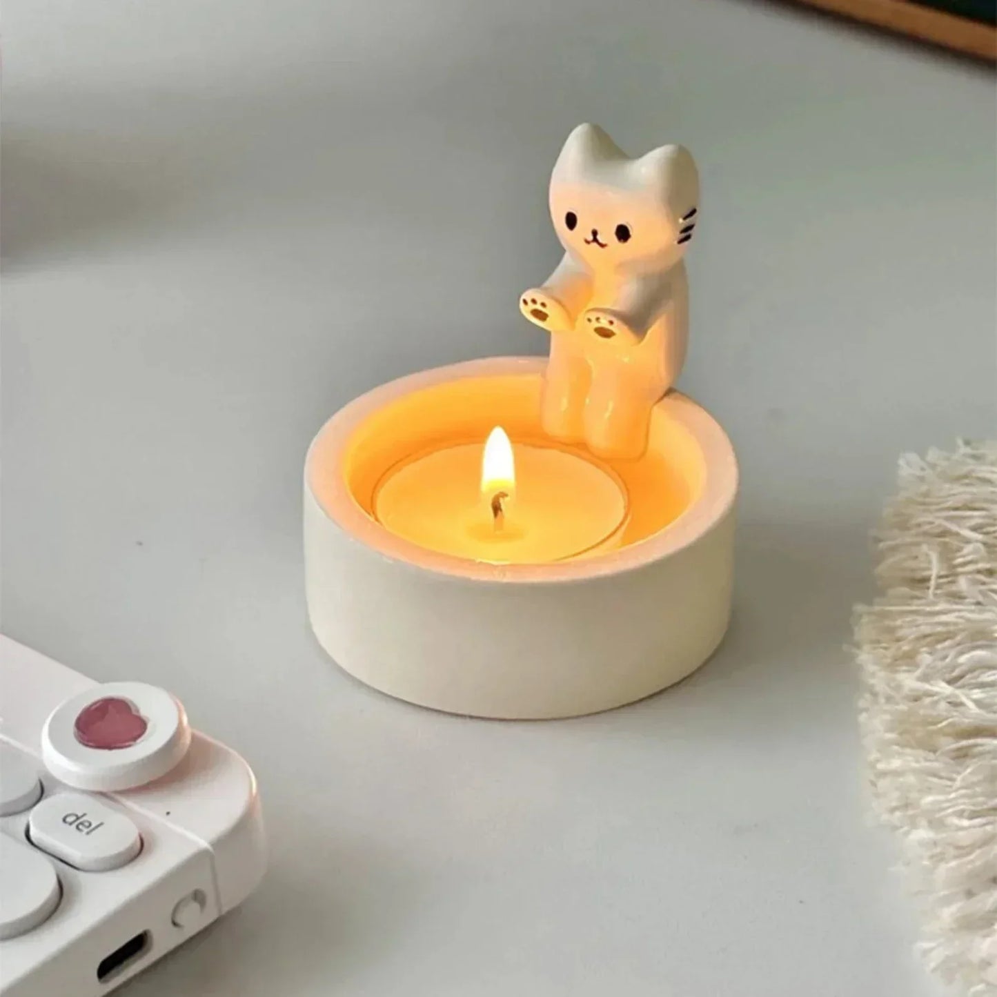 Skanto | Cute Cat Candle Holders